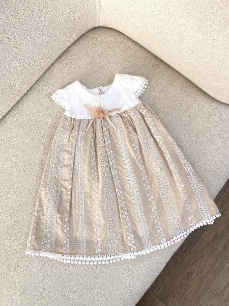 فستان بيج أنيق